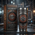 Neurosis 40oz Tumbler with Lid and Straw