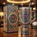 Washington Nationals 40oz Tumbler with Lid and Straw