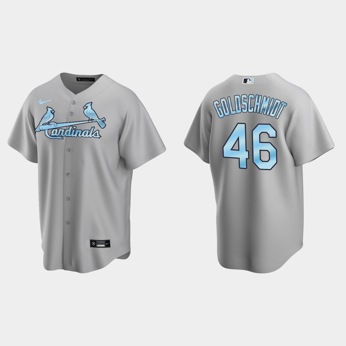 St. Louis Cardinals 2022 Replica Jersey Gray - All Stitched