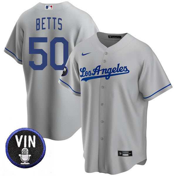 Men’s Los Angeles Dodgers Vin Scully Tribute Cool Base Jersey – All Stitched