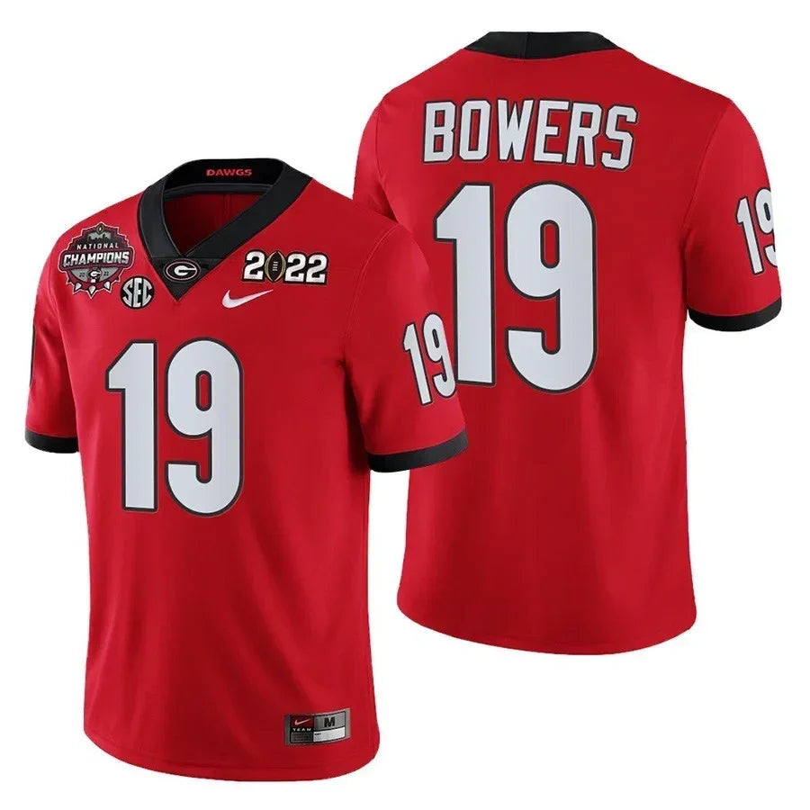 Men's Georgia Bulldogs CFP National Champions Jersey - All Stitched