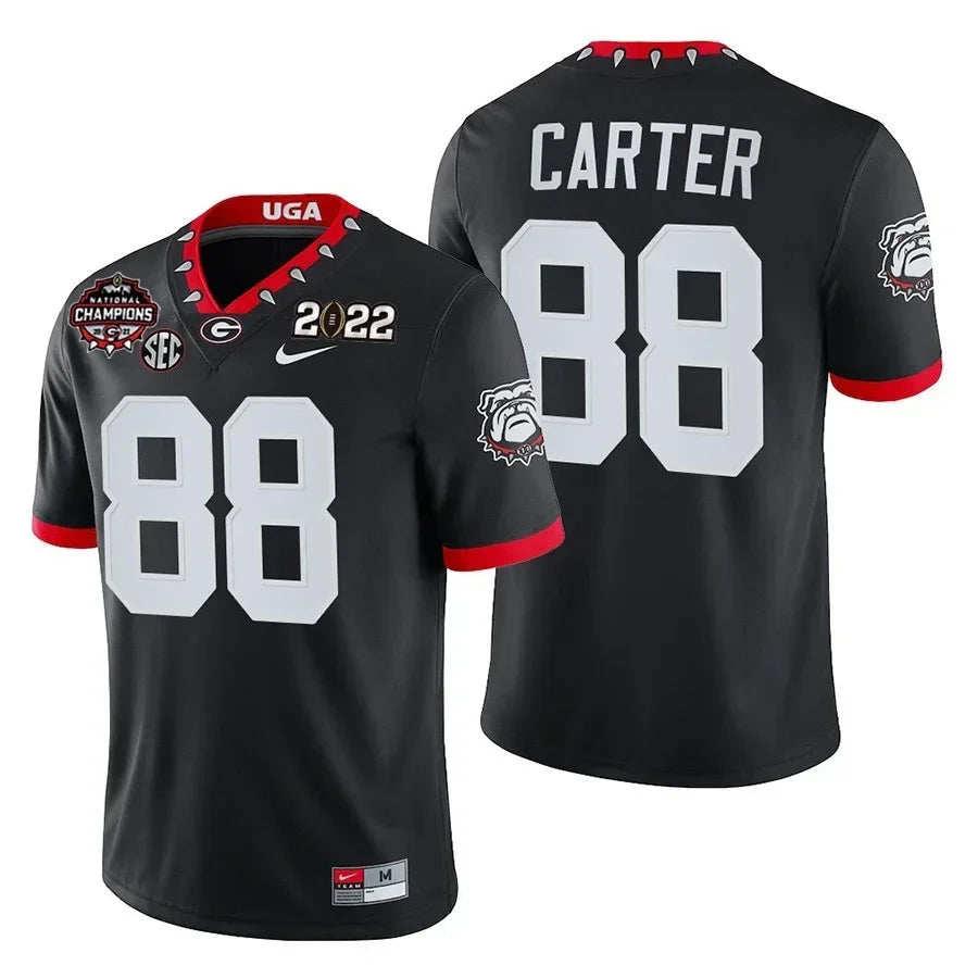 Youth's Georgia Bulldogs CFP National Champions Jersey - All Stitched