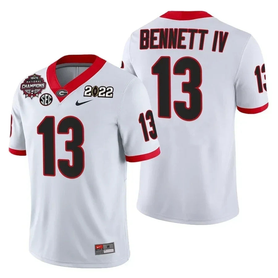 Youth's Georgia Bulldogs CFP National Champions Jersey - All Stitched