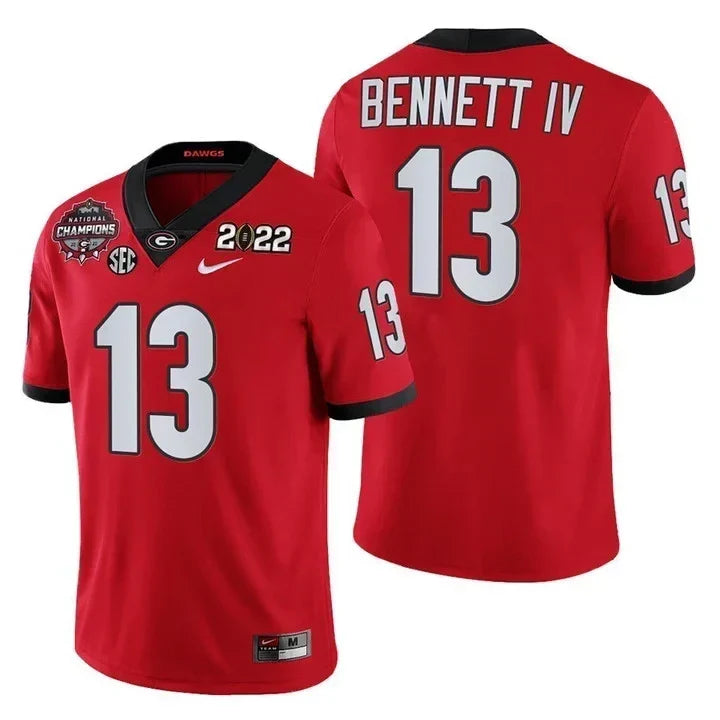 Youth's Georgia Bulldogs CFP National Champions Jersey - All Stitched