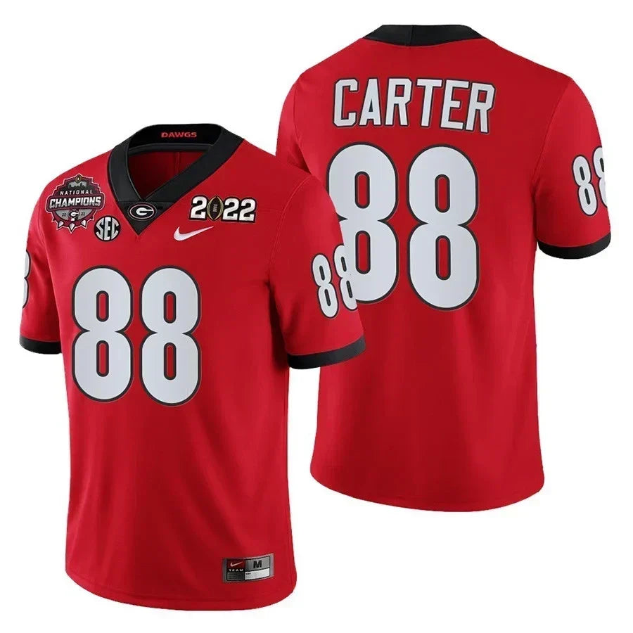 Youth's Georgia Bulldogs CFP National Champions Jersey - All Stitched