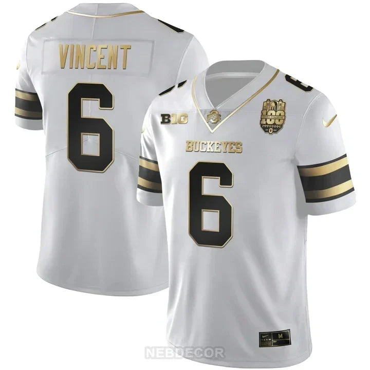 MEN'S OHIO STATE BUCKEYES 100TH YEAR STADIUM ANNIVERSARY LIMITED JERSEY - ALL STITCHED