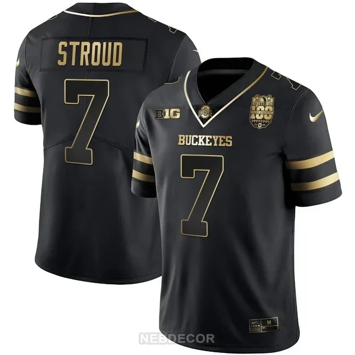 MEN'S OHIO STATE BUCKEYES 100TH YEAR STADIUM ANNIVERSARY LIMITED JERSEY - ALL STITCHED