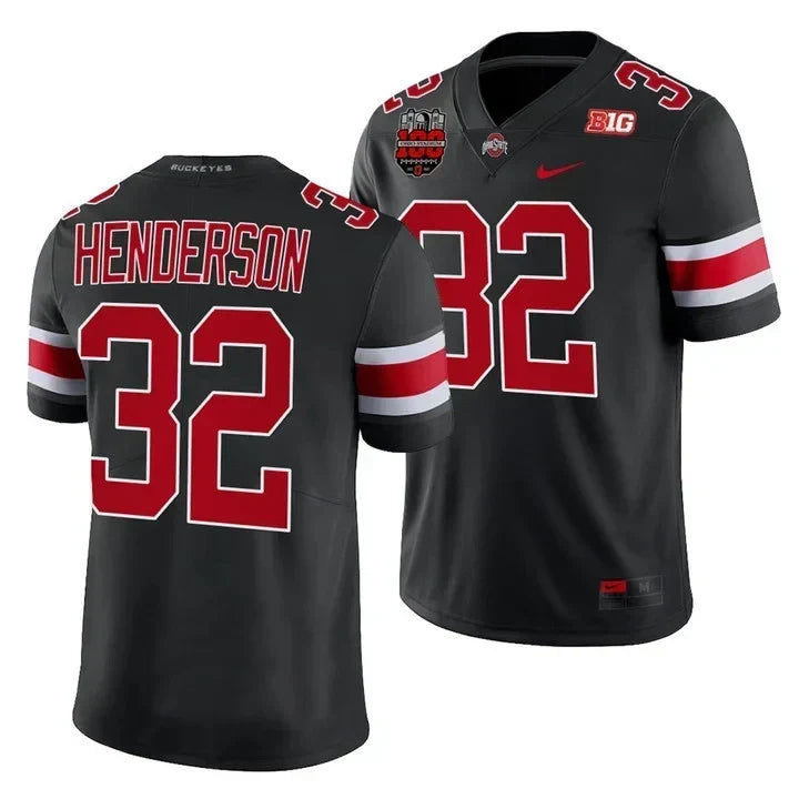 Men's Ohio State Buckeyes Players Jersey All Stiched - Ohio Stadium?s 100th Anniversary Logo Patch