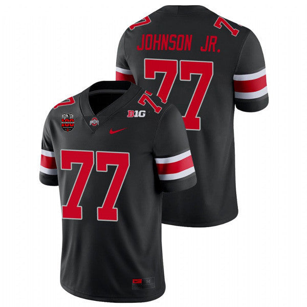Men's Ohio State Buckeyes Players Jersey All Stiched - Ohio Stadium?s 100th Anniversary Logo Patch