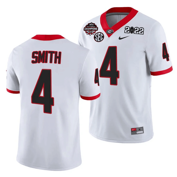 Youth's Georgia Bulldogs CFP National Champions Jersey - All Stitched