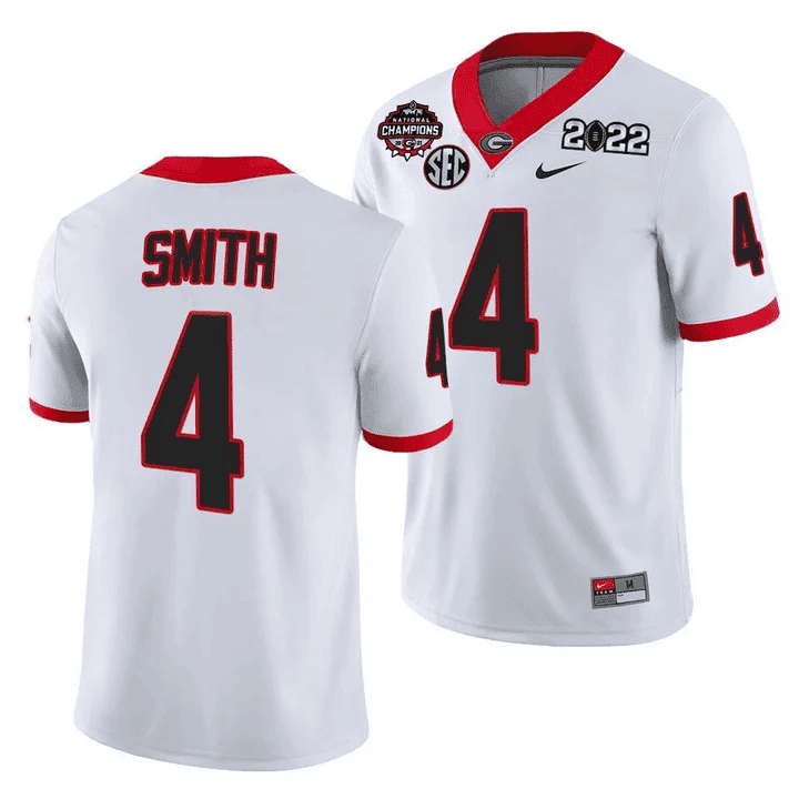 Youth's Georgia Bulldogs CFP National Champions Jersey - All Stitched