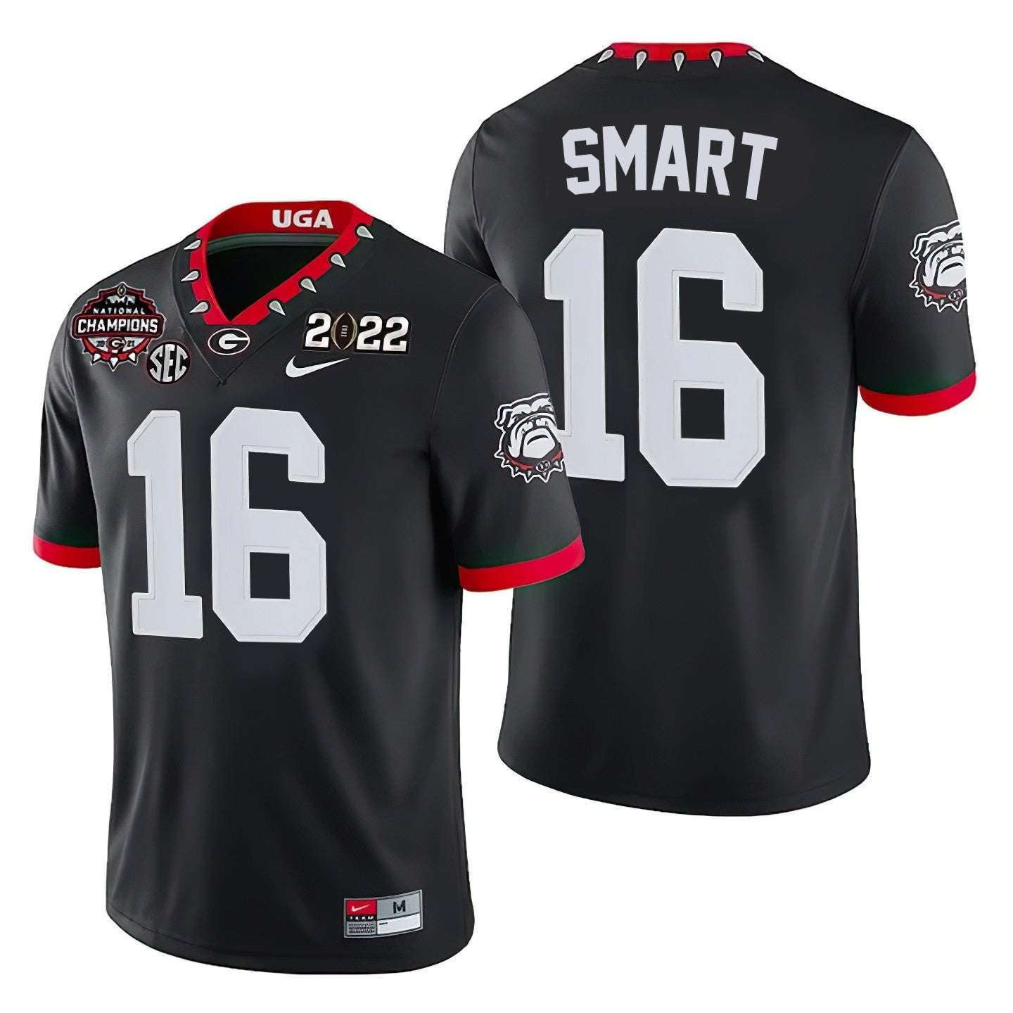 Men's Georgia Bulldogs CFP National Champions Jersey - All Stitched