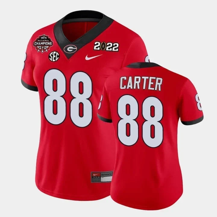 Women's Georgia Bulldogs CFP National Champions Jersey - All Stitched