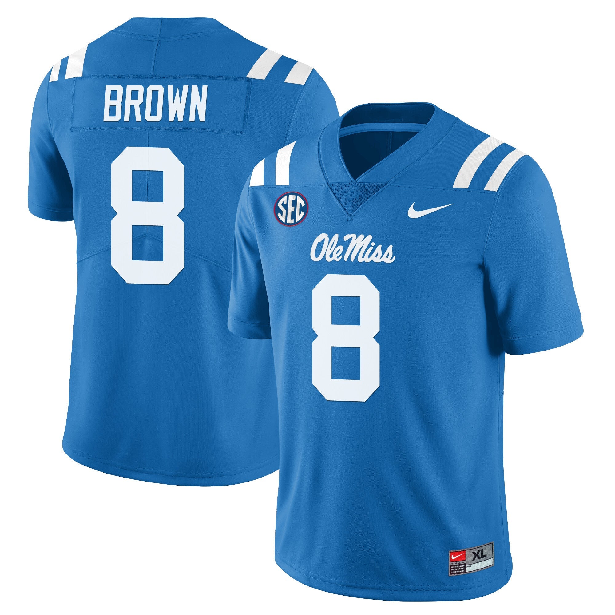 Youth's Ole Miss Rebels Football Players Limited Jersey - All Stitched