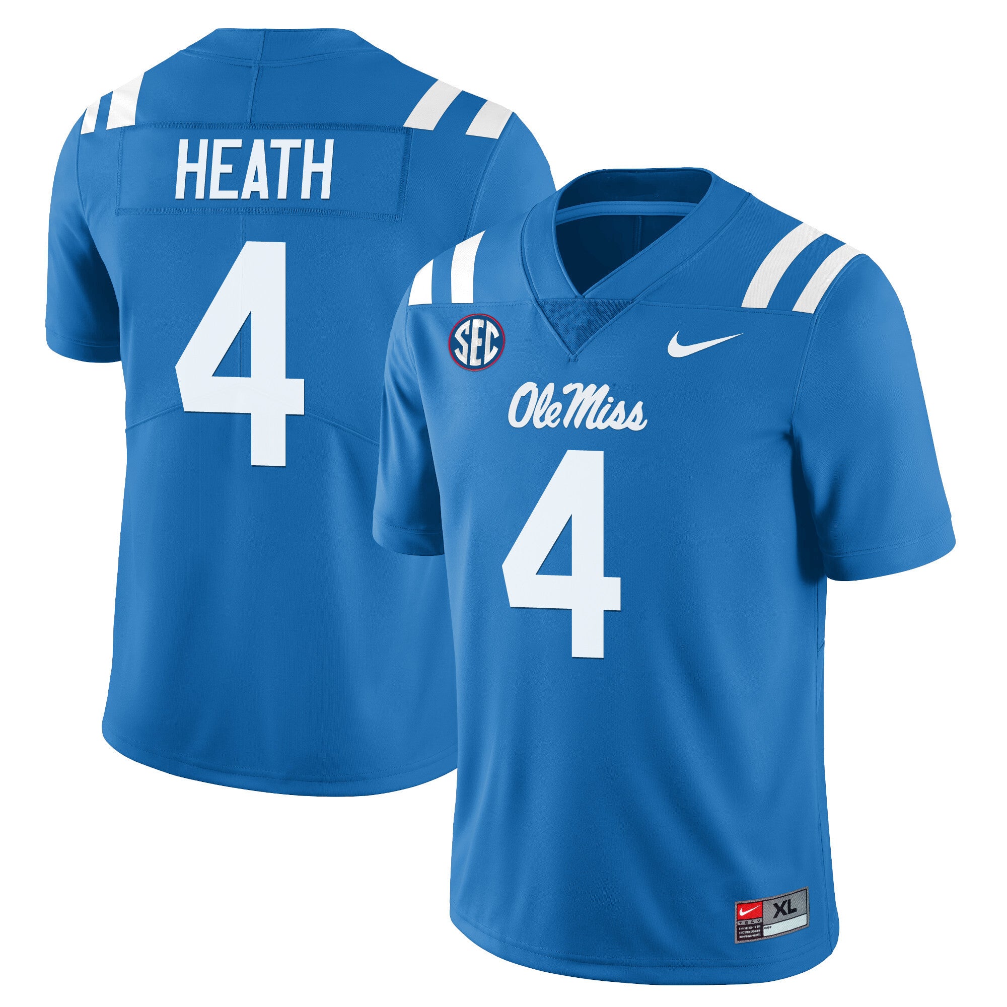Youth's Ole Miss Rebels Football Players Limited Jersey - All Stitched