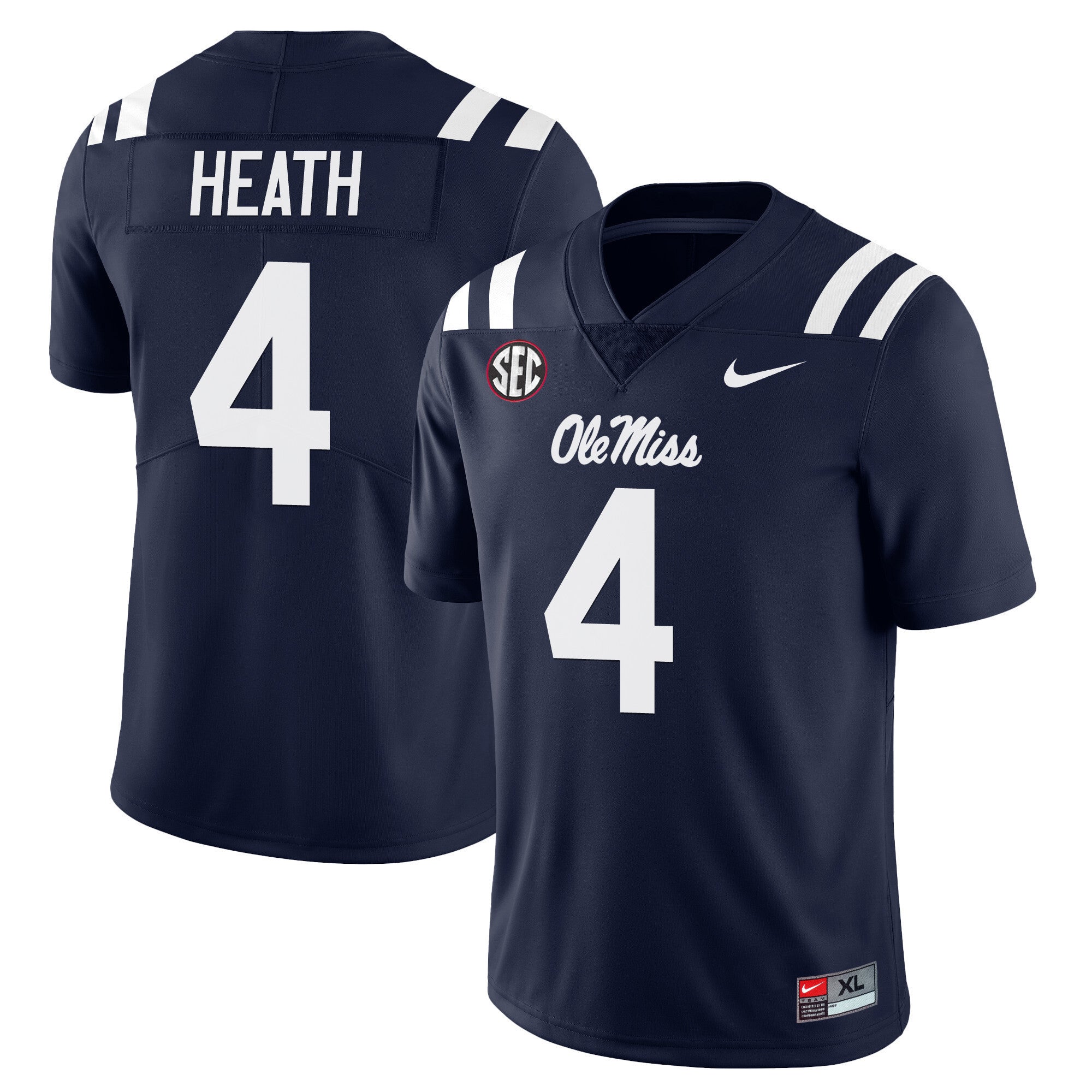 Youth's Ole Miss Rebels Football Players Limited Jersey - All Stitched