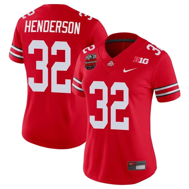 Women's Ohio State Buckeyes Players Jersey - 100th Anniversary Patch