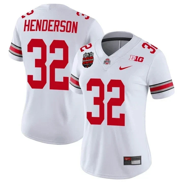 Women's Ohio State Buckeyes Players Jersey - 100th Anniversary Patch