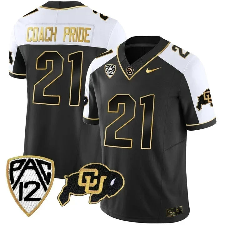 Men?s Colorado Buffaloes Vapor Gold Limited Jersey ? All Stitched