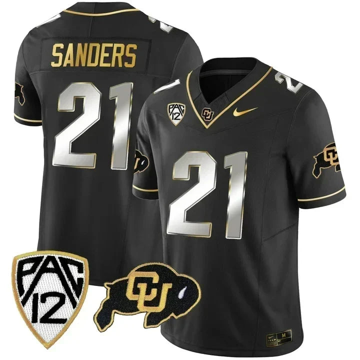 Men?s Colorado Buffaloes Vapor Gold Limited Jersey ? All Stitched