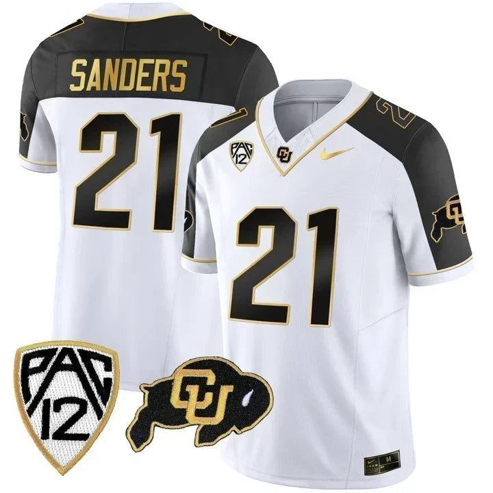 Men?s Colorado Buffaloes Vapor Gold Limited Jersey ? All Stitched
