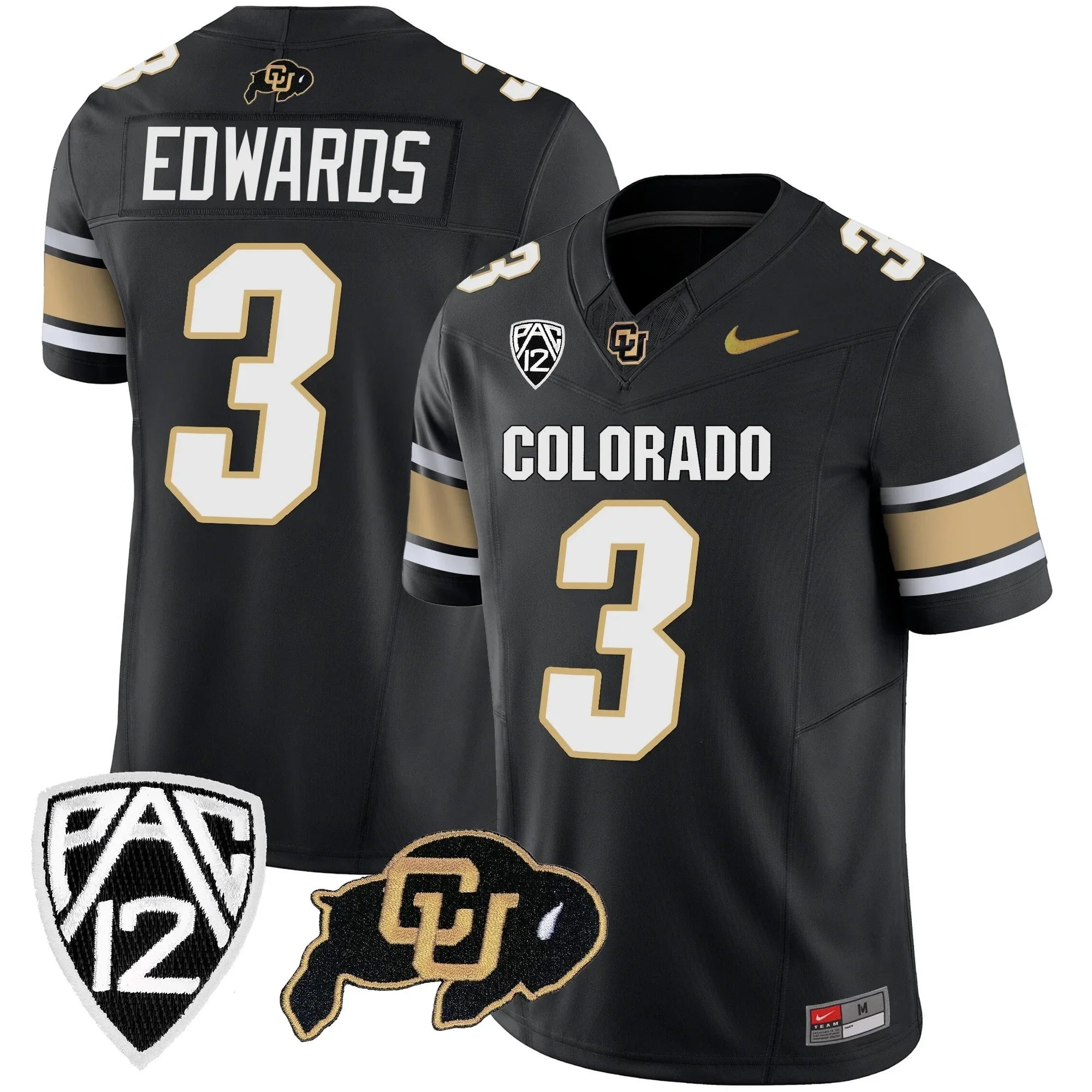 Men’s Colorado Buffaloes Football Vapor Jersey – All Stitched