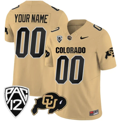 Colorado Buffaloes Vapor Limited Custom Jersey – All Stitched
