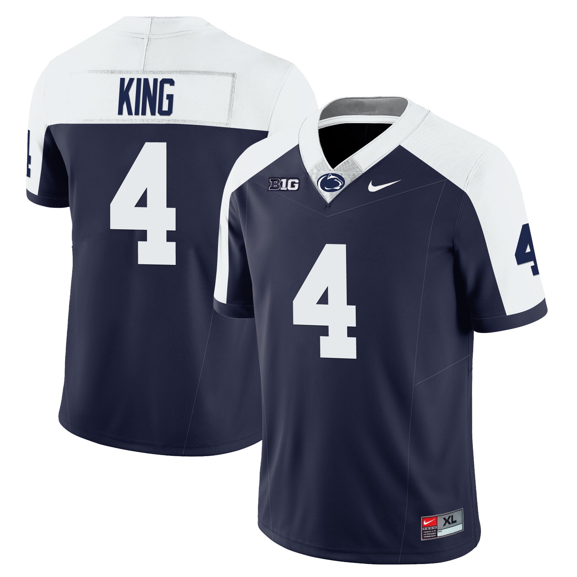 Men’s Penn State Nittany Lions Football Vapor Limited Jersey - All Stitched