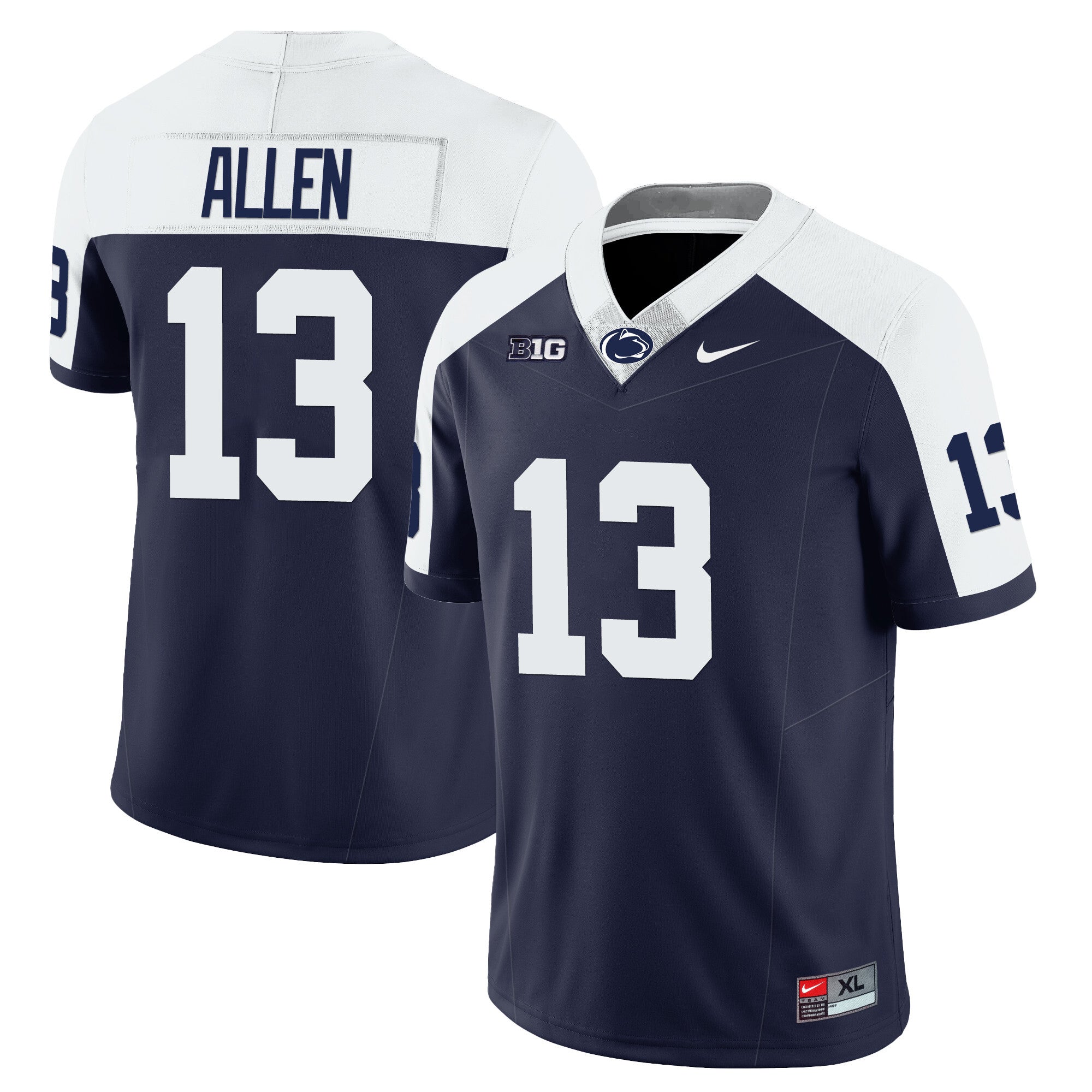 Men’s Penn State Nittany Lions Football Vapor Limited Jersey - All Stitched