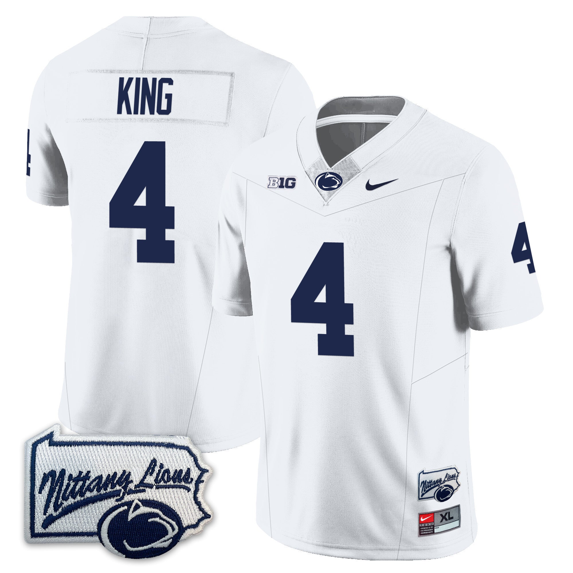 Men’s Penn State Nittany Lions Football Jersey - Pennsylvania Map