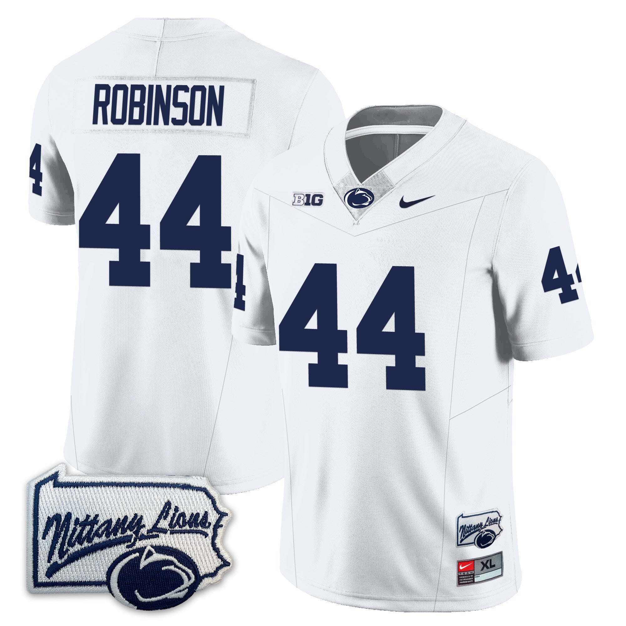 Men’s Penn State Nittany Lions Football Jersey - Pennsylvania Map