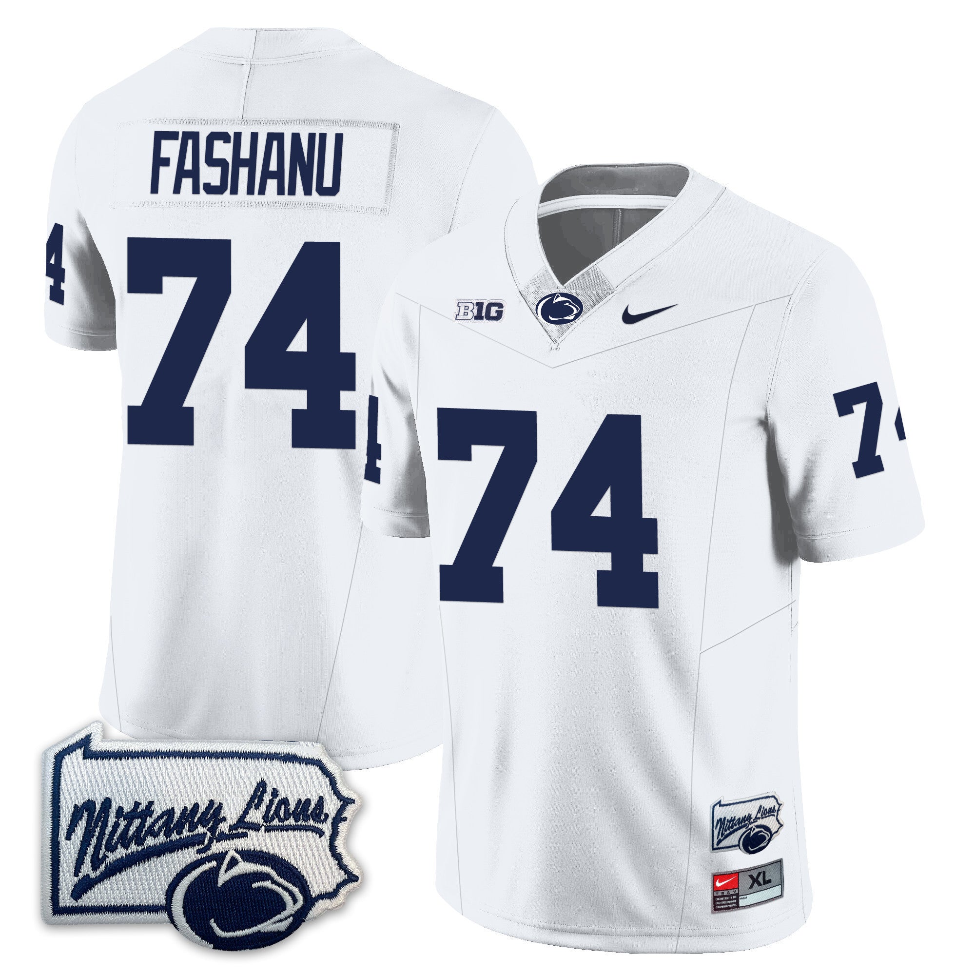 Men’s Penn State Nittany Lions Football Jersey - Pennsylvania Map