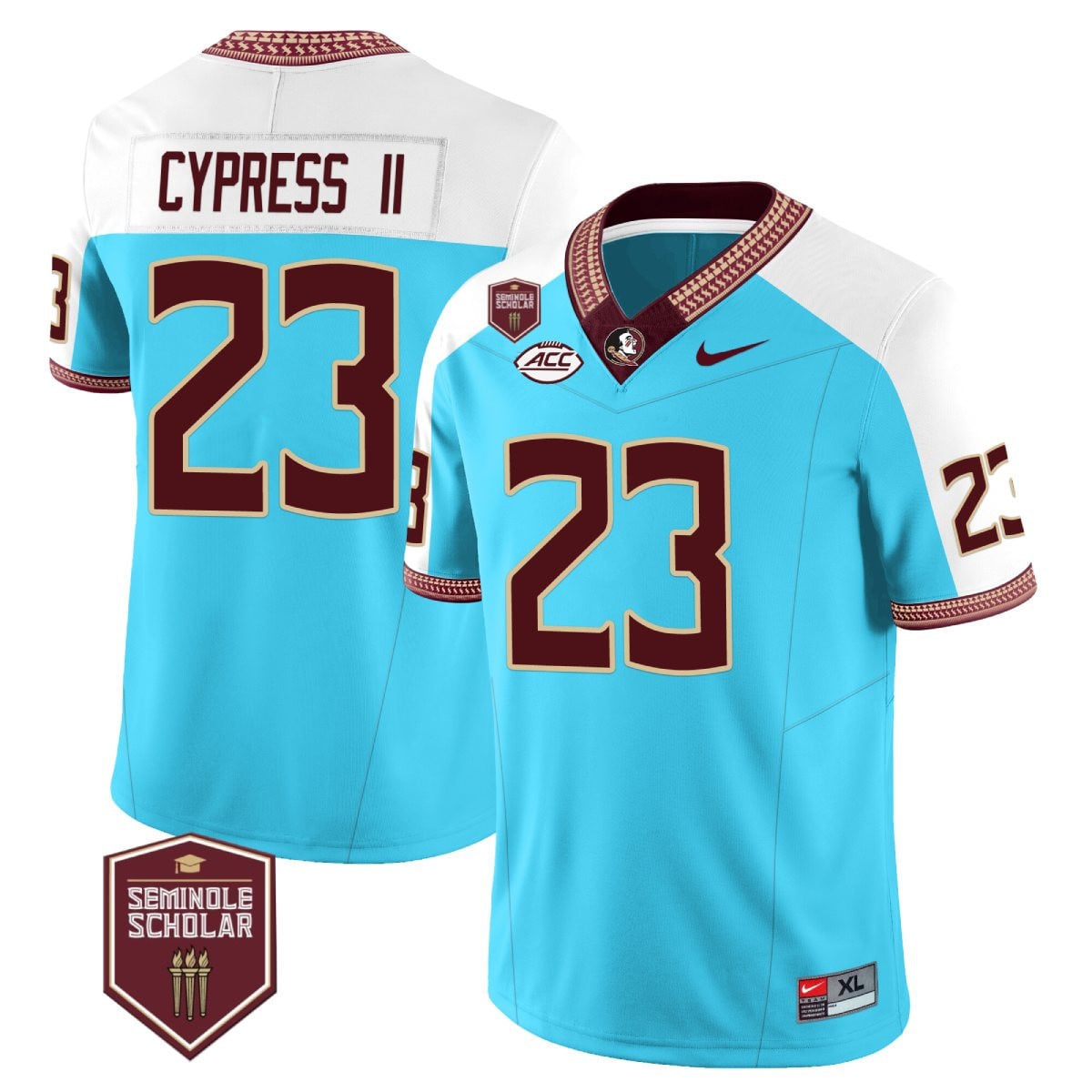 Women's Florida State Seminoles Seminole Heritage Football 2023 Jersey - All Stitched