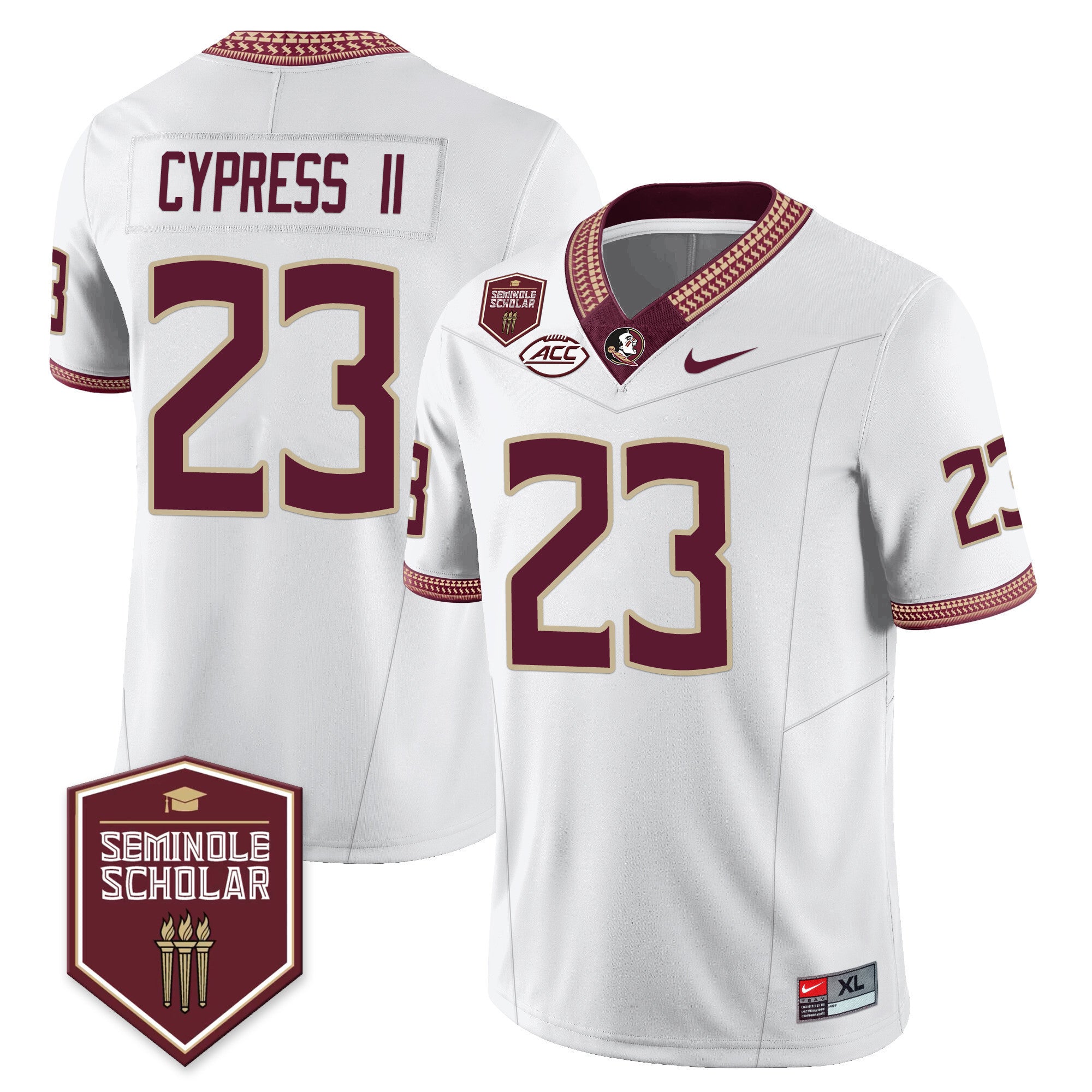 Youth’s Florida State Seminoles Football Vapor Jersey – All Stitched