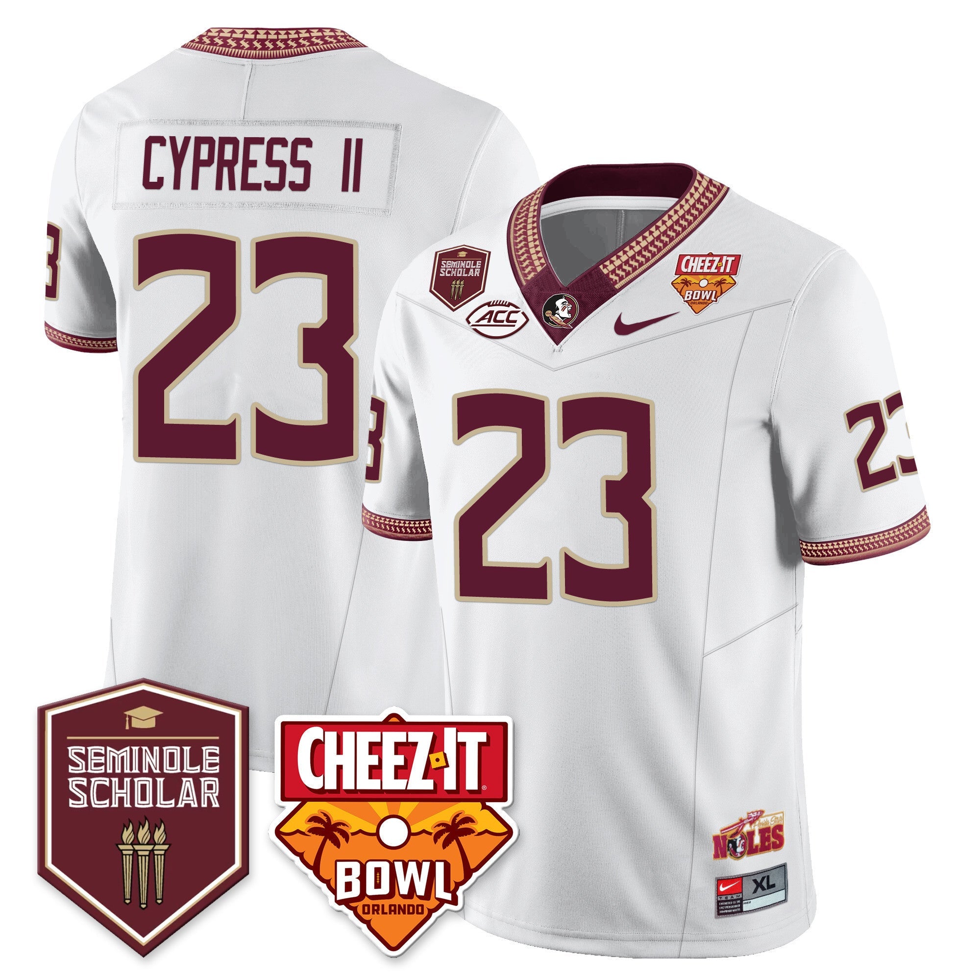 Youth’s Florida State Seminoles Football Vapor Jersey – All Stitched