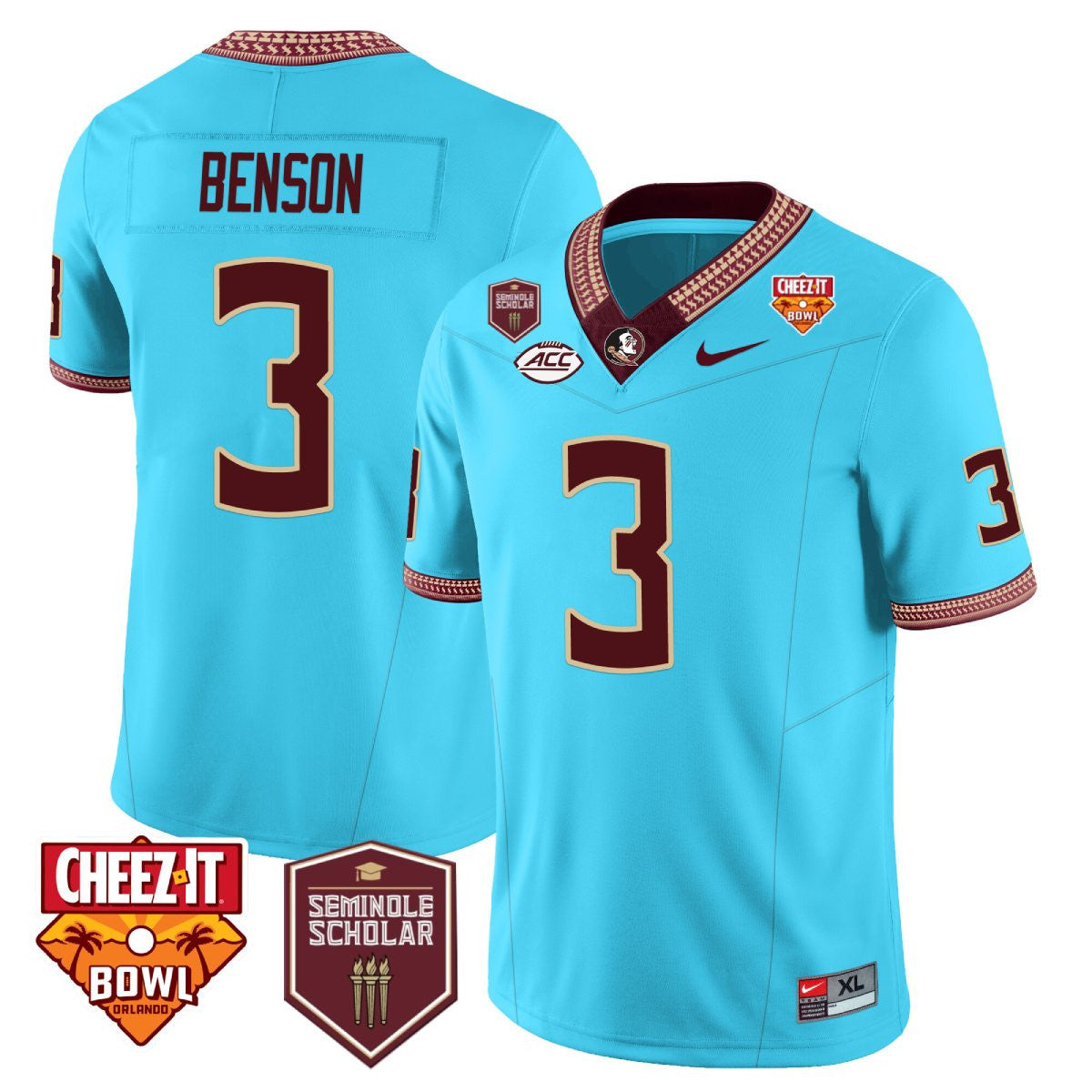 Youth's Florida State Seminoles Seminole Heritage Football 2023 Jersey - All Stitched