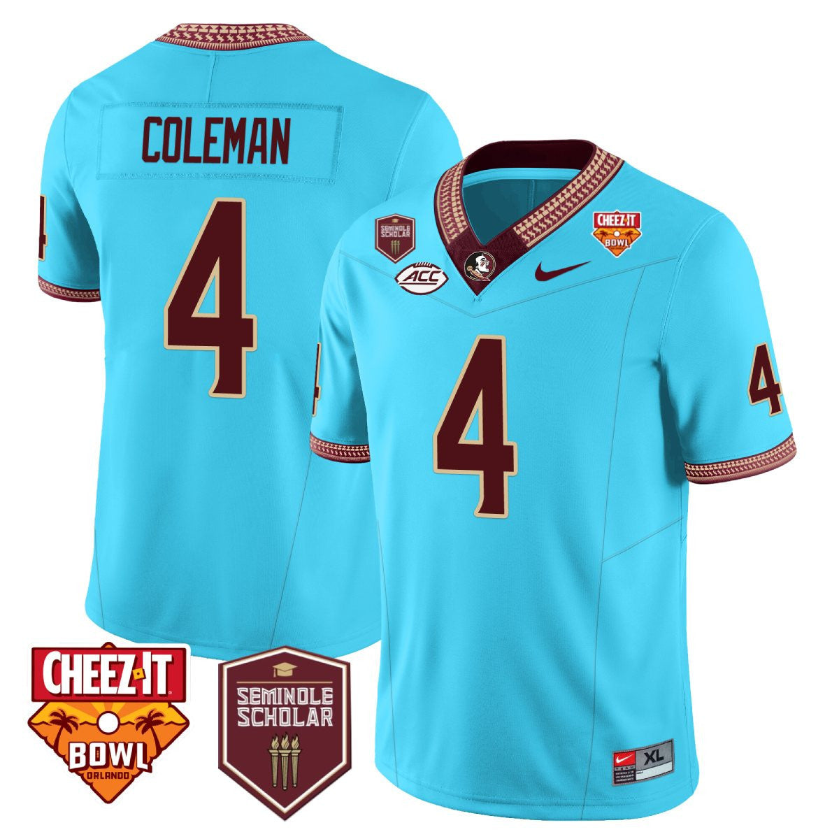 Youth's Florida State Seminoles Seminole Heritage Football 2023 Jersey - All Stitched