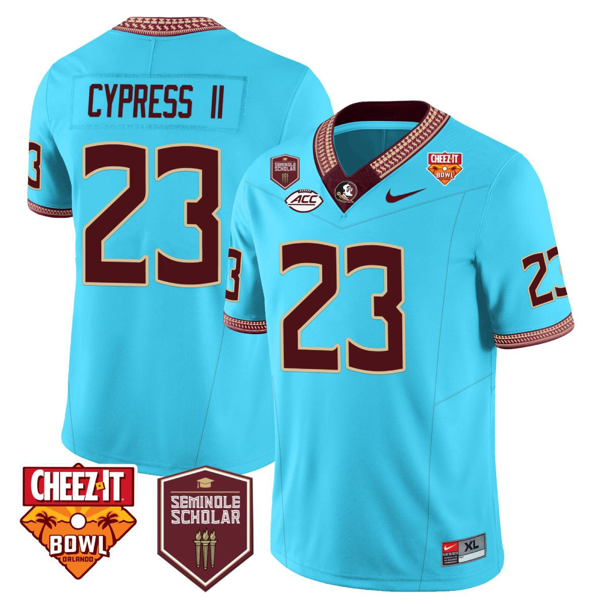 Youth's Florida State Seminoles Seminole Heritage Football 2023 Jersey - All Stitched