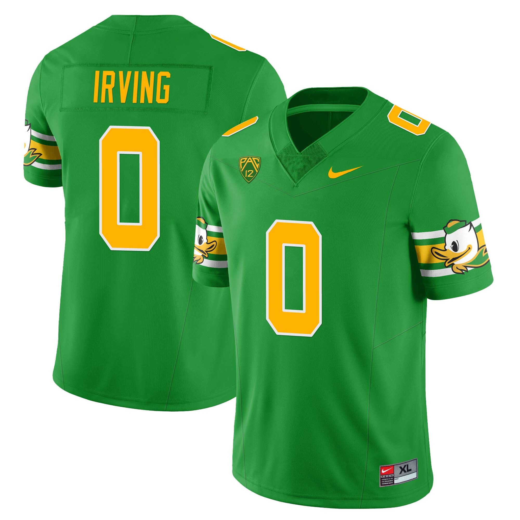 Men’s Oregon Ducks ‘Mighty Oregon’ Throwback Football Jersey – All Stitched