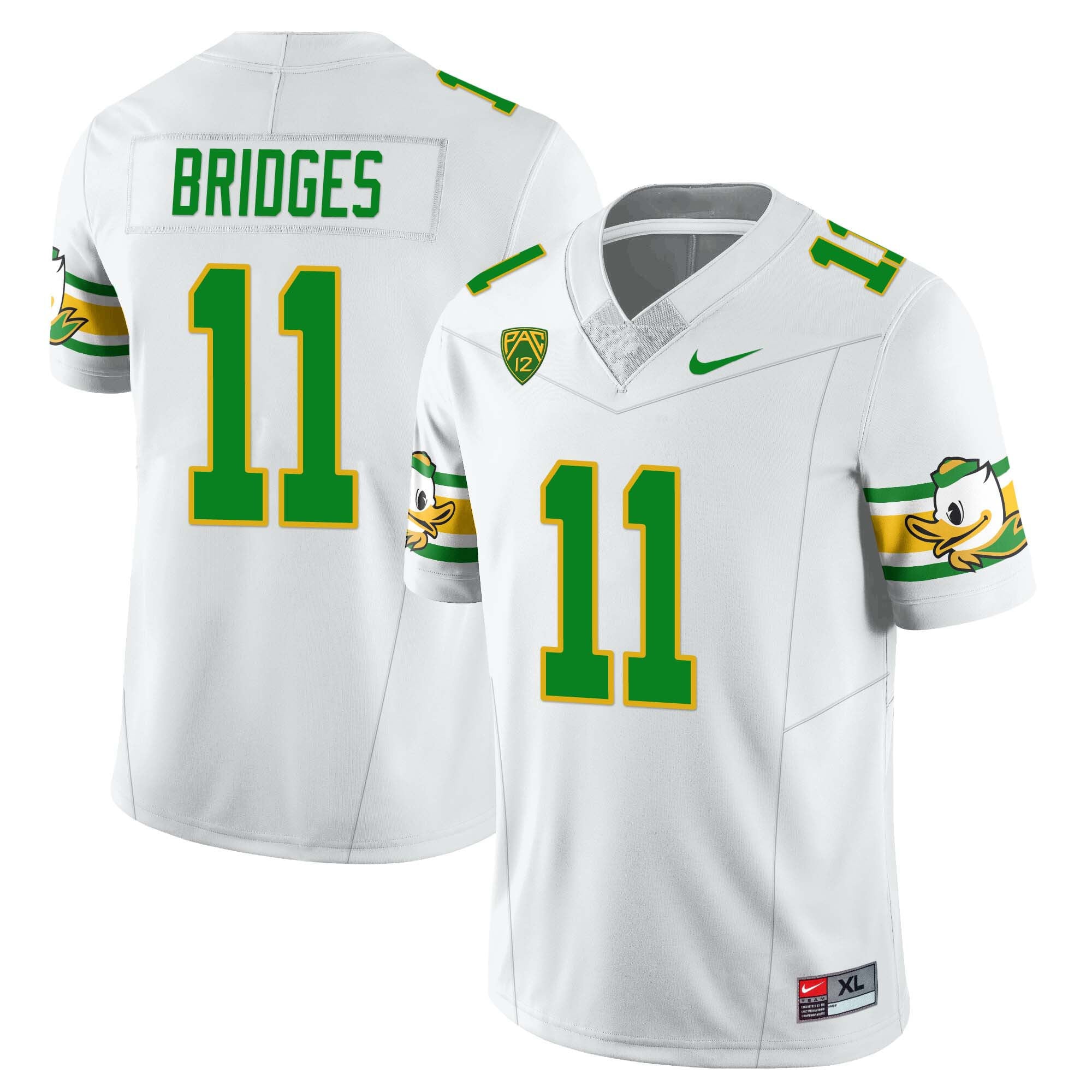 Women’s Oregon Ducks ‘Mighty Oregon’ Throwback Football Jersey – All Stitched