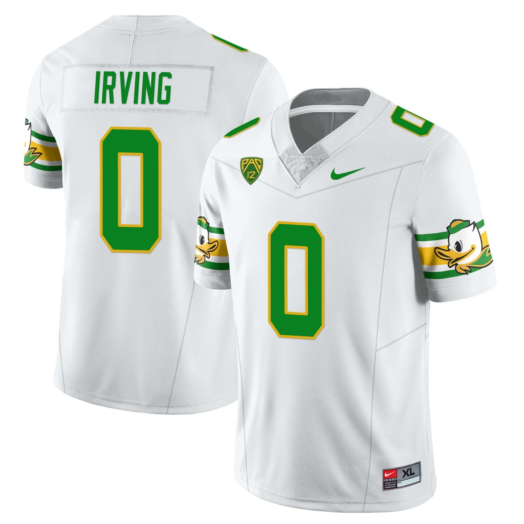 Men’s Oregon Ducks ‘Mighty Oregon’ Throwback Football Jersey – All Stitched