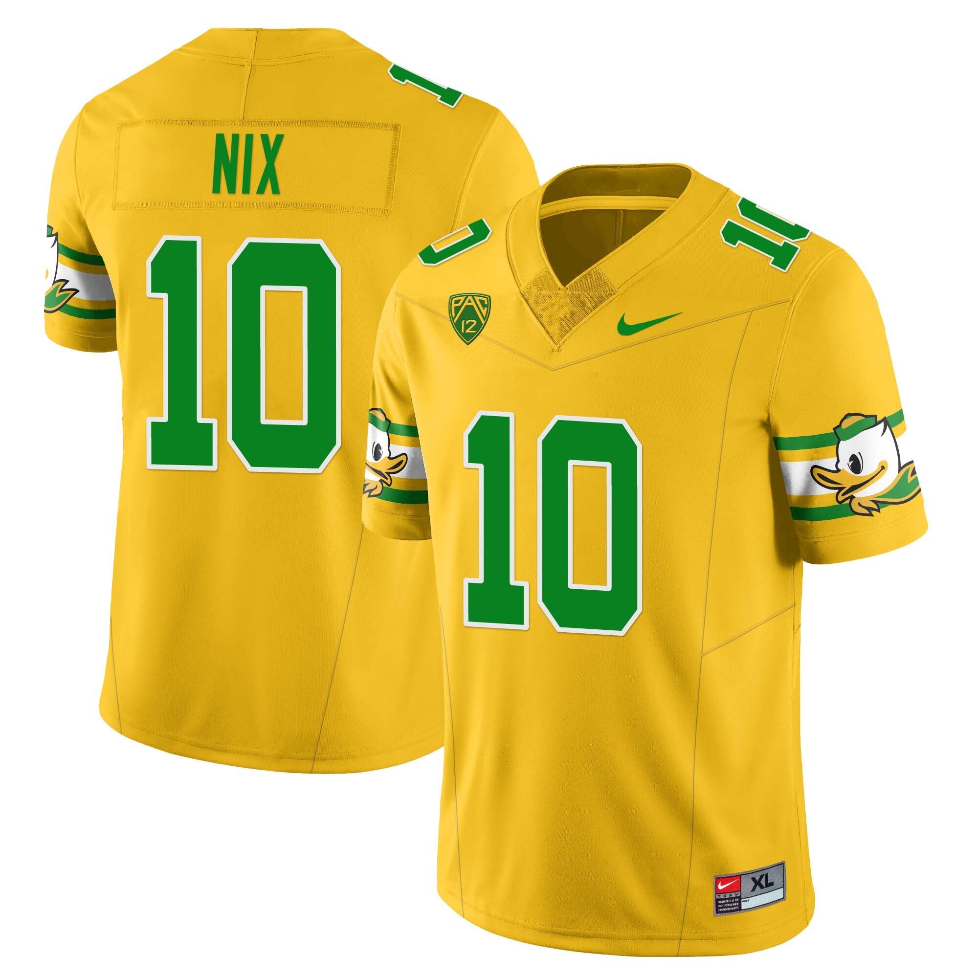 Men’s Oregon Ducks ‘Mighty Oregon’ Throwback Football Jersey – All Stitched