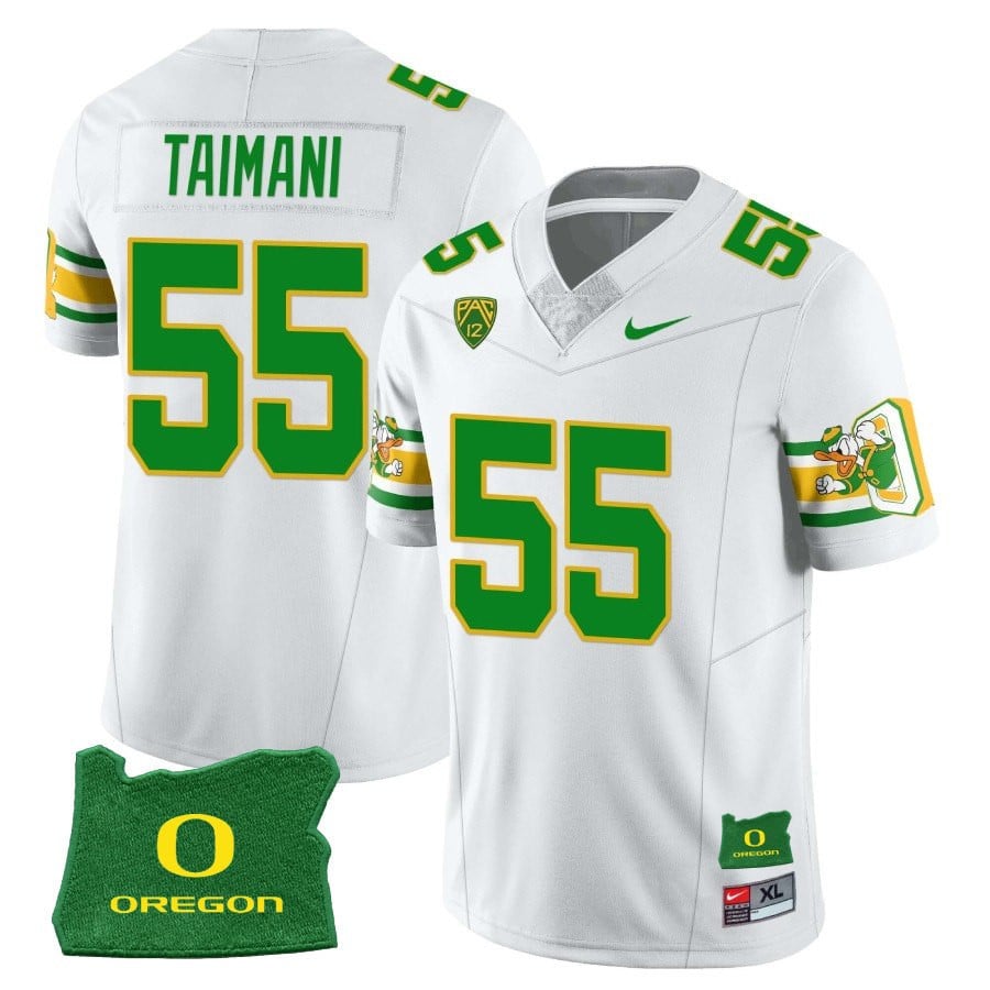 Women’s Oregon Ducks ‘Mighty Oregon’ Throwback Football Stitched Uniform – Oregon State