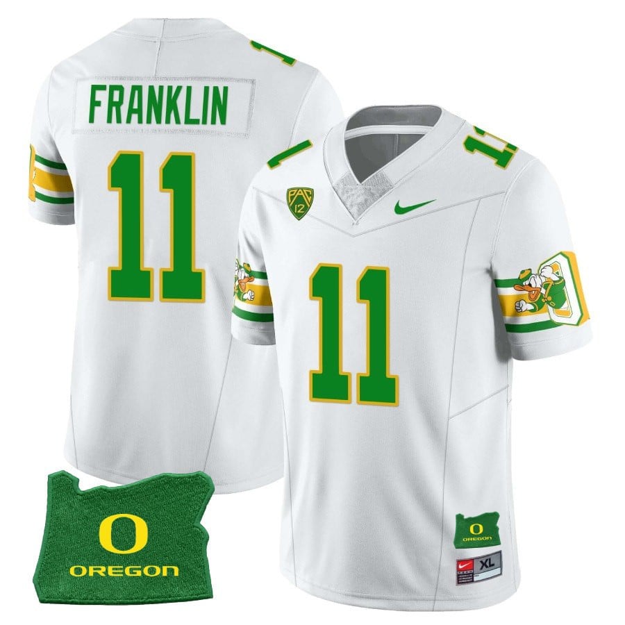Youth’s Oregon Ducks ‘Mighty Oregon’ Throwback Football Stitched Uniform – Oregon State