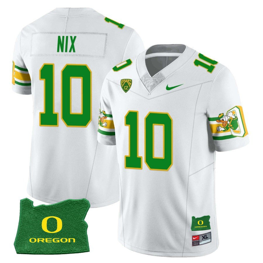 Women’s Oregon Ducks ‘Mighty Oregon’ Throwback Football Stitched Uniform – Oregon State