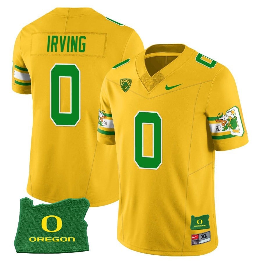 Youth’s Oregon Ducks ‘Mighty Oregon’ Throwback Football Stitched Uniform – Oregon State