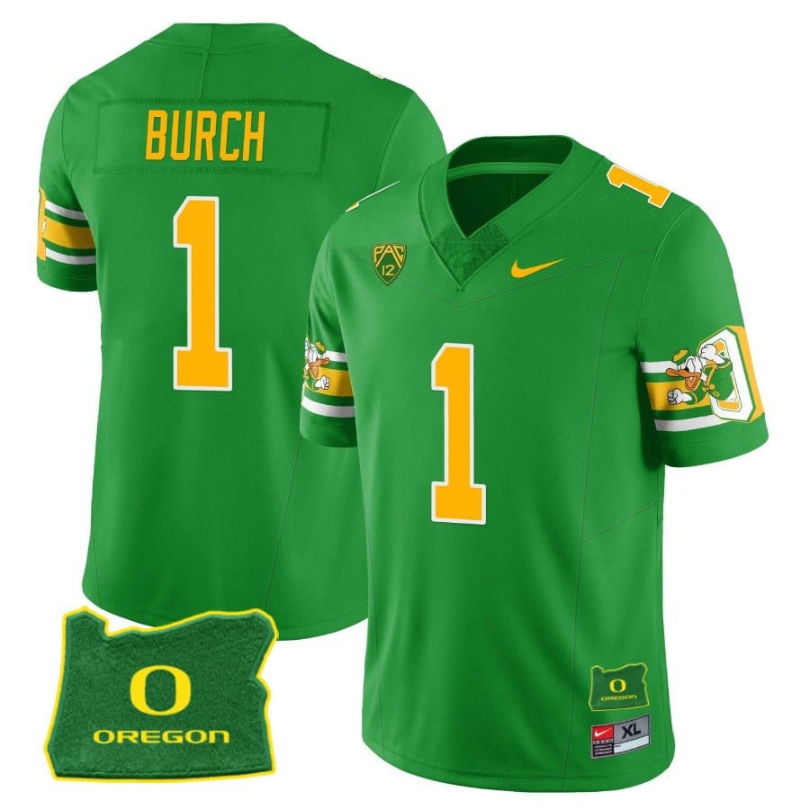 Women’s Oregon Ducks ‘Mighty Oregon’ Throwback Football Stitched Uniform – Oregon State