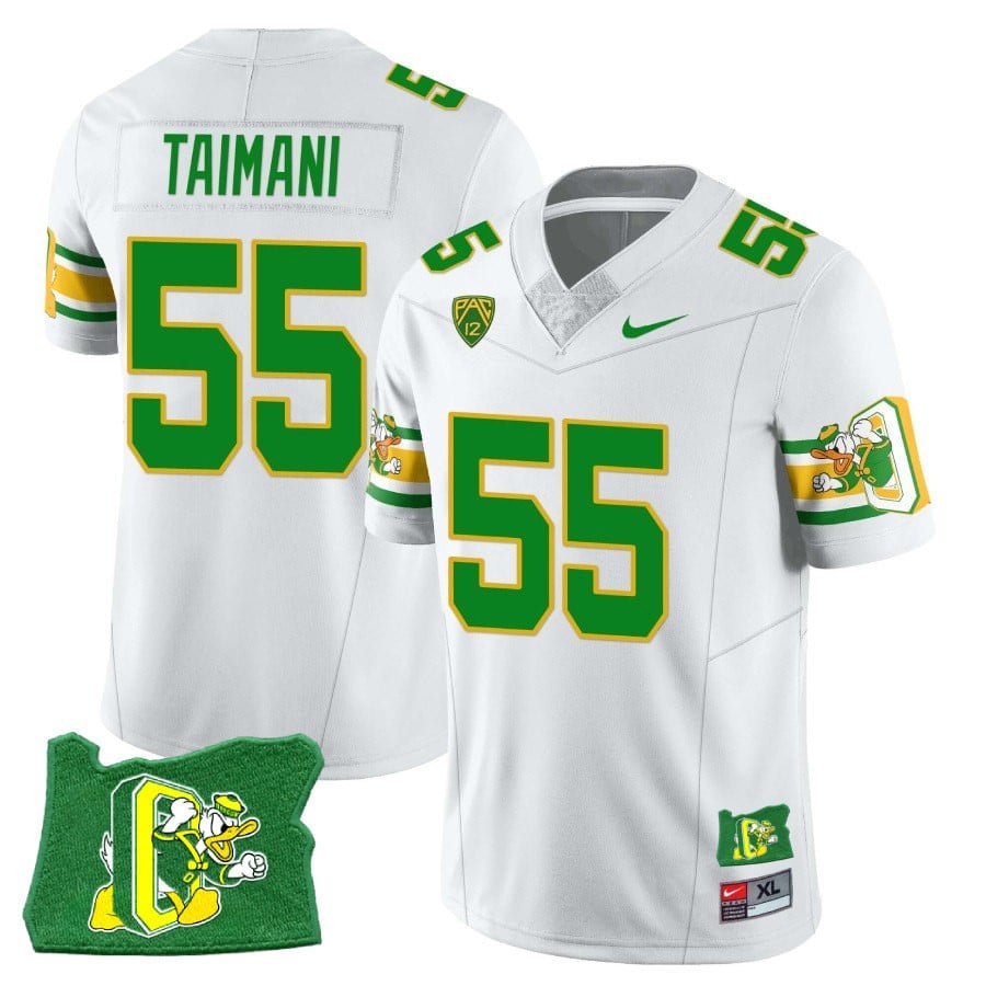 Men’s Oregon Ducks ‘Mighty Oregon’ Throwback Football Stitched Jersey – Oregon State