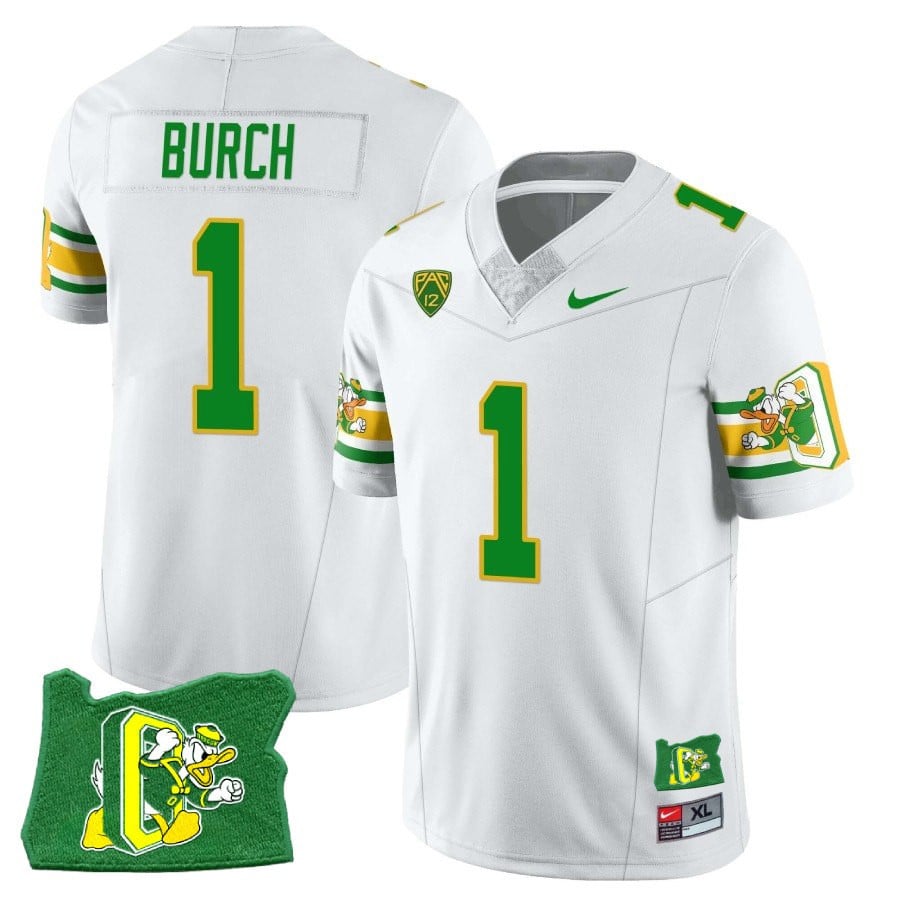 Men’s Oregon Ducks ‘Mighty Oregon’ Throwback Football Stitched Jersey – Oregon State
