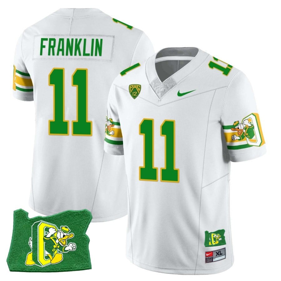 Men’s Oregon Ducks ‘Mighty Oregon’ Throwback Football Stitched Jersey – Oregon State